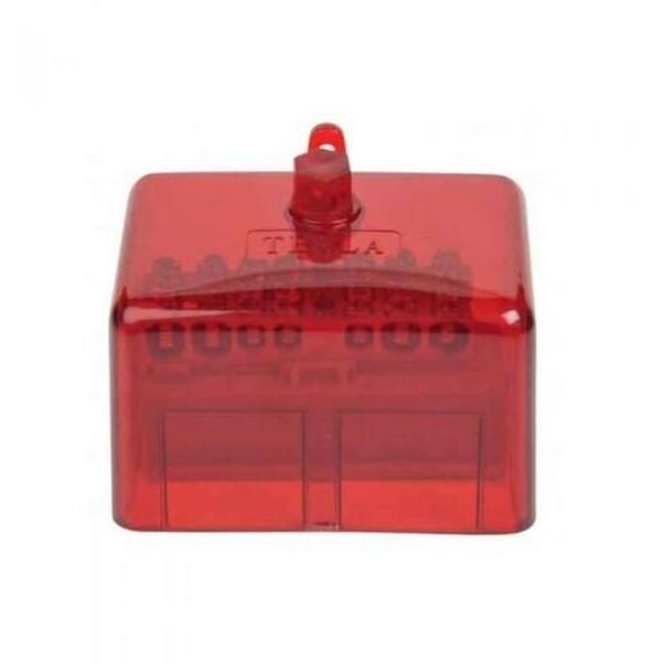 Active Link 7 Hole 100A Red, Ideal Electrical Catalogue Power Distribution Busbar Busbar - Construction Supplies Australia