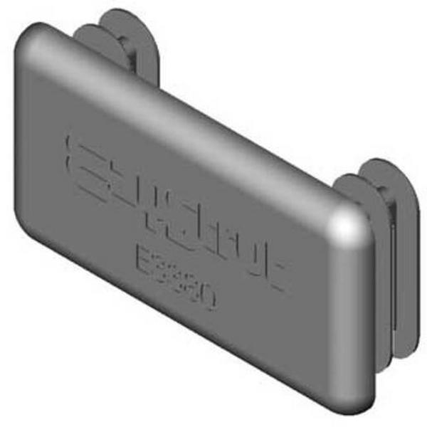 End Cap Plastic Suits E3300 + E4000 Channel 22mm X 41mm, Ideal Electrical Catalogue Cable Management Channel Strut Protective Cap Cover For Mounting Rail Profile - Construction Supplies Australia