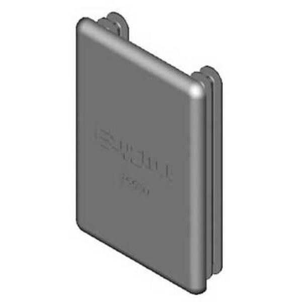 End Cap Plastic Suits E5500 Channel 62mm X 41mm, Ideal Electrical Catalogue Cable Management Channel Strut Protective Cap Cover For Mounting Rail Profile - Construction Supplies Australia