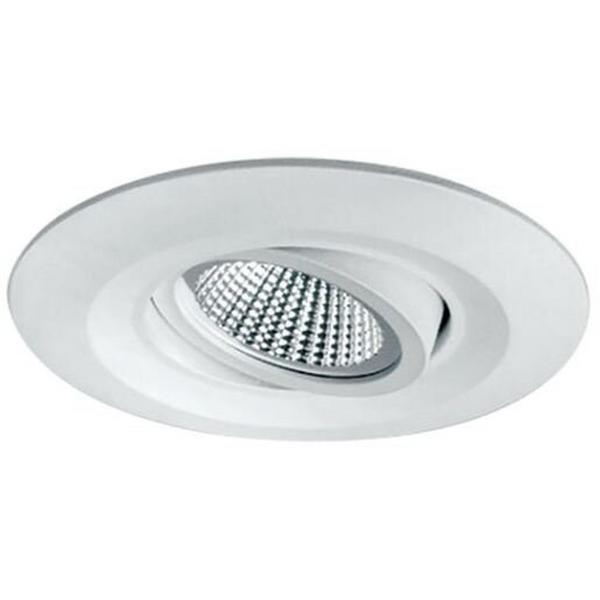 Downlight LED 12W 3000K 780Lm IP20 White Crystal Eco G2, Ideal Electrical Catalogue Light Fittings Downlight Downlight Spot Floodlight - Construction Supplies Australia