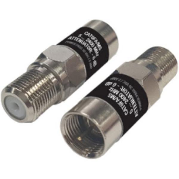 Attenuator F Male To F Female 6Db, Ideal Electrical Catalogue Av Security Detection Antennas Level Adjuster - Construction Supplies Australia