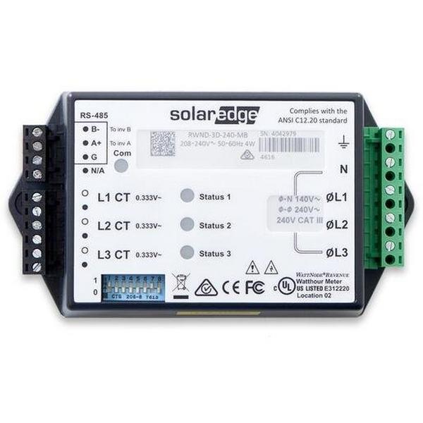 SOLAREDGE MODBUS ENERGY METER, Ideal Electrical Catalogue Energy Management Solar Monitoring Solar Metering Monitoring - Construction Supplies Australia