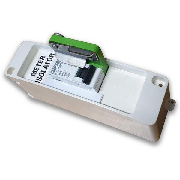 Metre Isolator Lock Off Kit Single Phase 63A/6kA, Ideal Electrical Catalogue Power Distribution Distribution Boards Locking Device For Switches - Construction Supplies Australia