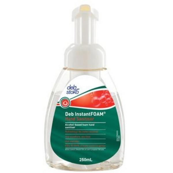 Hand Sanitiser And Cleaner Instant Foam 0.25L, Ideal Electrical Catalogue Safety Personal Care Personal Care Products - Construction Supplies Australia