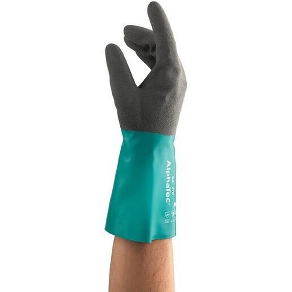 Gloves Alphatec Nitrile Size 10, Ideal Electrical Catalogue Safety Personal Protection Protective Glove - Construction Supplies Australia