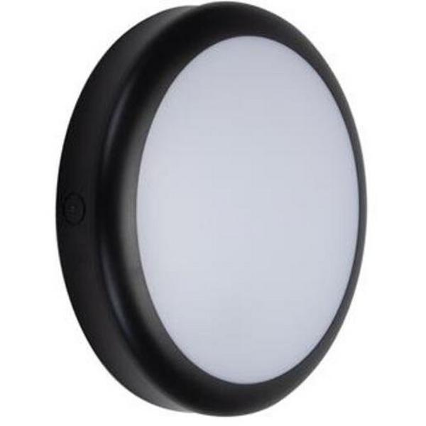 Bunker 240V IP65 Round Plain Black Versa-300, Ideal Electrical Catalogue Light Fittings Ceiling Wall Lighting Ceiling Wall Luminaire - Construction Supplies Australia