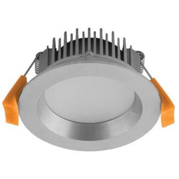 Downlight LED 8W Tri Colour 700Lm IP44 Dim 70-75mm Aluminium Deco, Ideal Electrical Catalogue Light Fittings Downlight Downlight Spot Floodlight - Construction Supplies Australia
