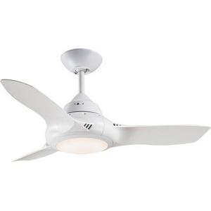 CEILING FAN FLAIR 58"/1470MM 3 BLD ABS WHITE W/LIGHT