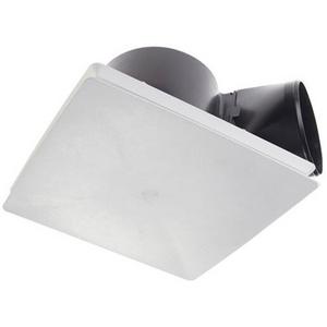 EXHAUST FAN RAPID RESPONSE 250 WITH SQUARE WHITE GRILLE