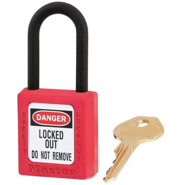 Thermoplastic Safety Padlock Red, Ideal Electrical Catalogue Industrial Switch Mechanic Interlock For Switch - Construction Supplies Australia