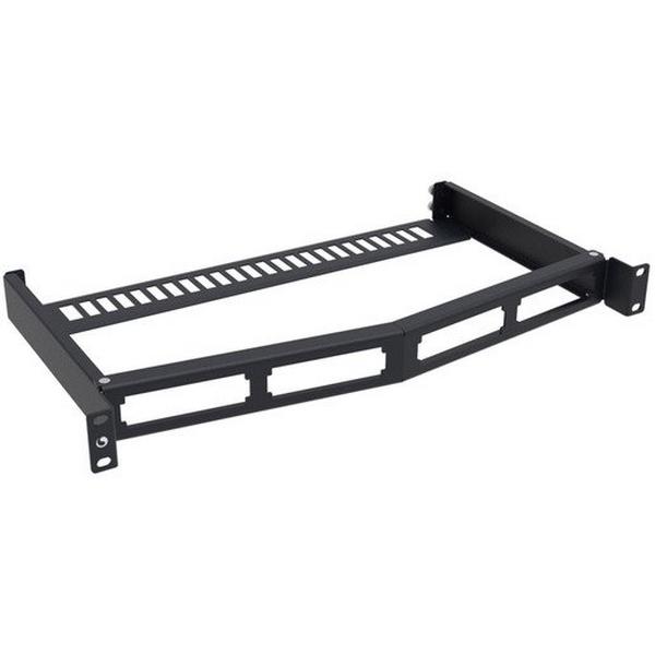 AGL-1U-ANG-FX AGL 1U FIXED ANGLED PANEL ACCEPTS (4) G2 MODULES OR ADAPTER PACKS PROVIDING, Ideal Electrical Catalogue Data Communications Fibre Fibre Optic Distribution Box - Construction Supplies Australia