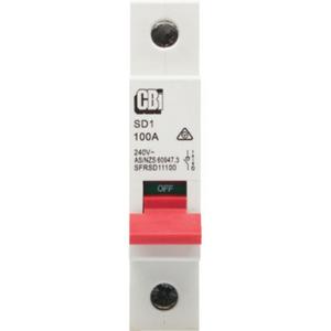 ISOLATOR 1P 63A 1.5KA