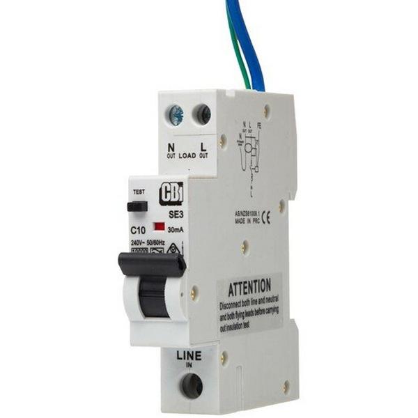 RCBO 10kA 25A C 1P + N (1P) 30mA Type A W/Leads, Ideal Electrical Catalogue Power Distribution Circuit Breakers Residual Current Earth Leakage Circuit Breaker Rcbo Rcd Mcb - Construction Supplies Australia