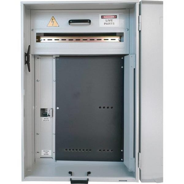 Powdercoated Sa Type 2 Rebated Meter Enclosure, Ideal Electrical Catalogue Power Distribution Distribution Boards Unequipped Meter Cabinet - Construction Supplies Australia