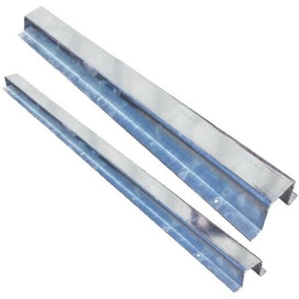 Surface Mount Cable Cover 38mm Steel Galvanised 1200mm, Ideal Electrical Catalogue Cable Management Conduit Rigid Cable Protective Covering Hood - Construction Supplies Australia