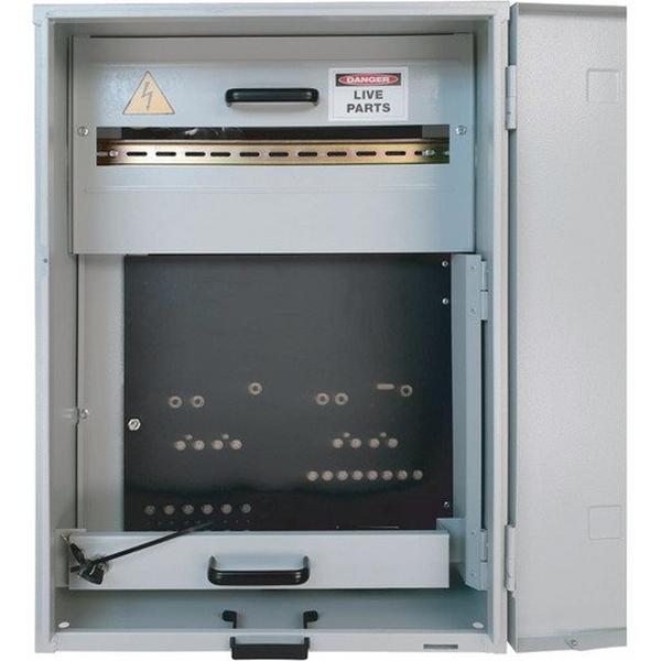 Combination Meter Enclosure 75mm Behind Panel 21 Pole, Ideal Electrical Catalogue Industrial Enclosures Adaptable Boxes - Construction Supplies Australia