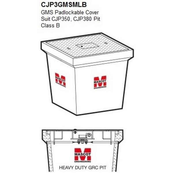 Drop In Steel Lid Padlock 600Sq Class B Suit Cjp350/380 Pit, Ideal Electrical Catalogue Power Distribution Earth Inspection Pits Pit Hole Cover - Construction Supplies Australia