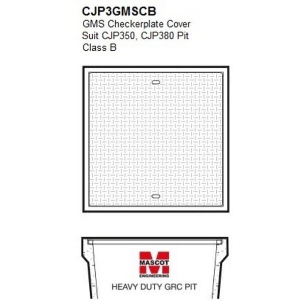 Drop In Steel Lid 600Sq Class B Suit Cjp350/380 Pit, Ideal Electrical Catalogue Power Distribution Earth Inspection Pits Pit Hole Cover - Construction Supplies Australia