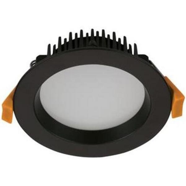 DOWNLIGHT LED 13W TRI COLOUR BLACK DECO-13, Ideal Electrical Catalogue Light Fittings Downlight Downlight Spot Floodlight - Construction Supplies Australia