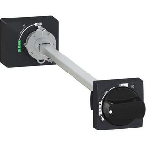 EXTENDED ROTARY HANDLE BLACK GV4 BV4