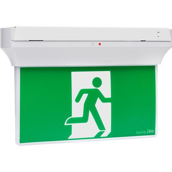 EXIT LED 2.4W PICTO LIFEPO4 QUICKFIT, Ideal Electrical Catalogue Light Fittings Emergency Exit Emergency Luminaire - Construction Supplies Australia