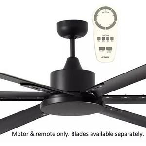 CEILING FAN ALBATROSS MOTOR ONLY BLACK (BLADES SEPARATE) WO/LIGHT