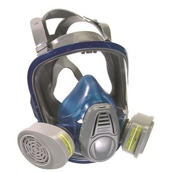 Respirator Full Face Advantage 3000 Twin Port Large, Ideal Electrical Catalogue Safety Personal Protection Breathing Mask - Construction Supplies Australia