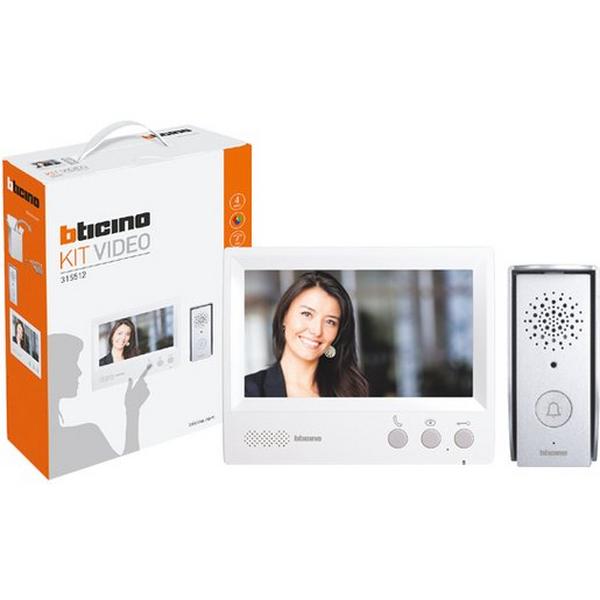 Door Entry Kit Video 4 Wire Handsfree 7" 240V AC, Ideal Electrical Catalogue Av Security Detection Doorbell Entry Control Intercom - Construction Supplies Australia