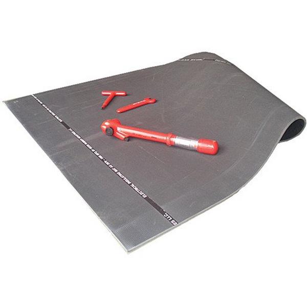 Epdm Hv Rubber Mat 17kV 900mmsq X 6.5mm, Ideal Electrical Catalogue Safety Mats Electrical Insulation Mat Basin - Construction Supplies Australia
