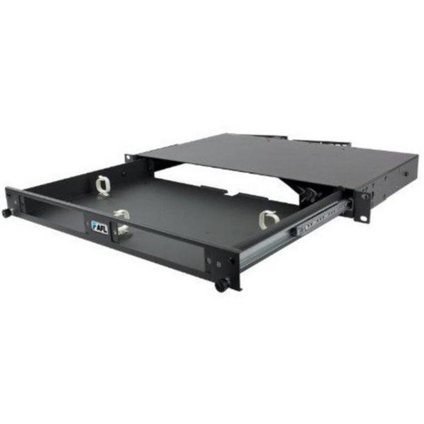 1RU 2 Panel Modular Slidingenclosure 200mm, Ideal Electrical Catalogue Data Communications Fibre Patch Panel Fibre Optic - Construction Supplies Australia