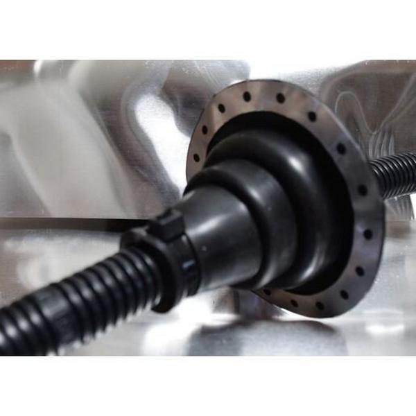 Dedicated 25mm Corrugated Conduit Roof Flashing Tin, Ideal Electrical Catalogue Wiring Accessories Cable Connector Cable Entry Sleeve - Construction Supplies Australia