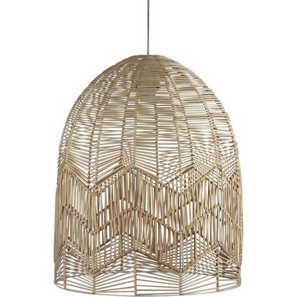 Pendant Shade E27 H550Xd450mm Natural Rattan Tanah, Ideal Electrical Catalogue Light Fittings Pendant Luminaire Pendant Luminaire - Construction Supplies Australia
