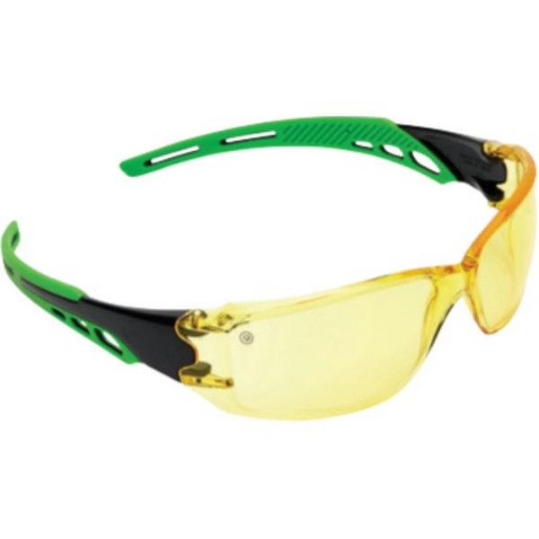 Safety Glasses Cirrus A/F Amber Lens, Ideal Electrical Catalogue Safety Personal Protection Protective Glasses - Construction Supplies Australia