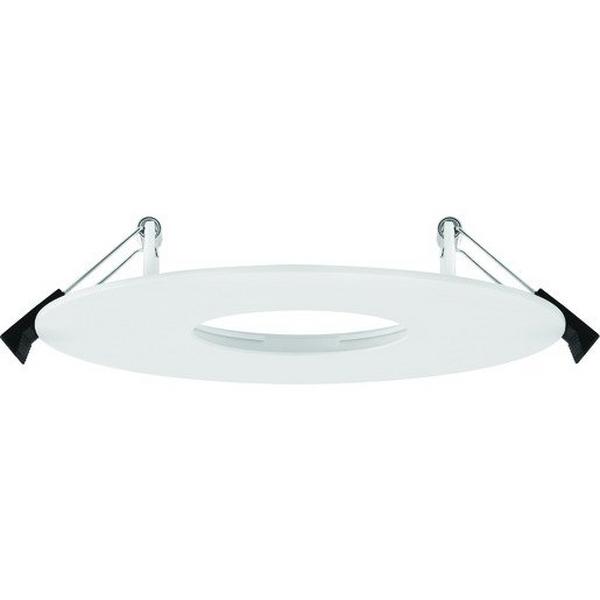 Downlight Extension Trim 170mm Matt White Flat Roystar, Ideal Electrical Catalogue Light Fittings Accessories Mechanical Accessories Spare Parts For Luminaires - Construction Supplies Australia