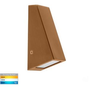 WALL LIGHT LED MR16 5W TRI 12VDC SQR WEDGE COP TAPER