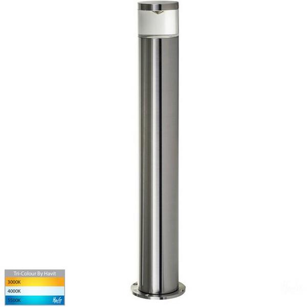BOLLARD LED GU10 5W TRI COLOUR 240V 445MM T/ALUM HIGHLITE, Ideal Electrical Catalogue Light Fittings Bollard Luminaire Bollard - Construction Supplies Australia