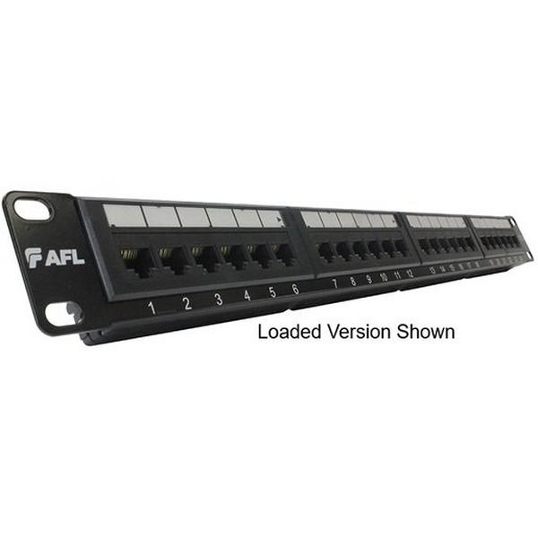 Patch Panels Unloaded 24 Port, Ideal Electrical Catalogue Data Communications Copper Patch Panel Copper Twisted Pair - Construction Supplies Australia