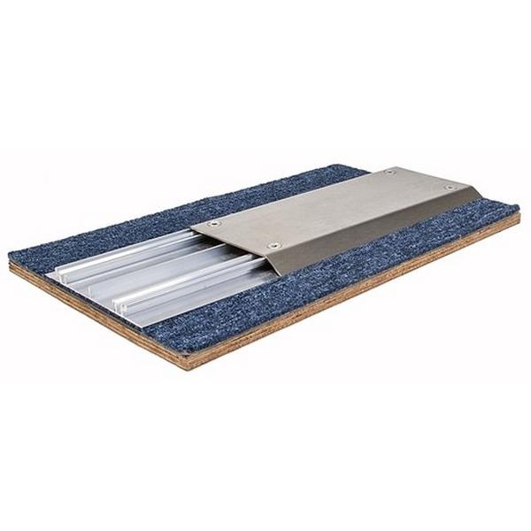 Flush Floor Duct 100X12mm (Body And Stainless Steel Cover) (3M Length) (Surface Mount), Ideal Electrical Catalogue Cable Management Duct On Floor Installation Duct - Construction Supplies Australia