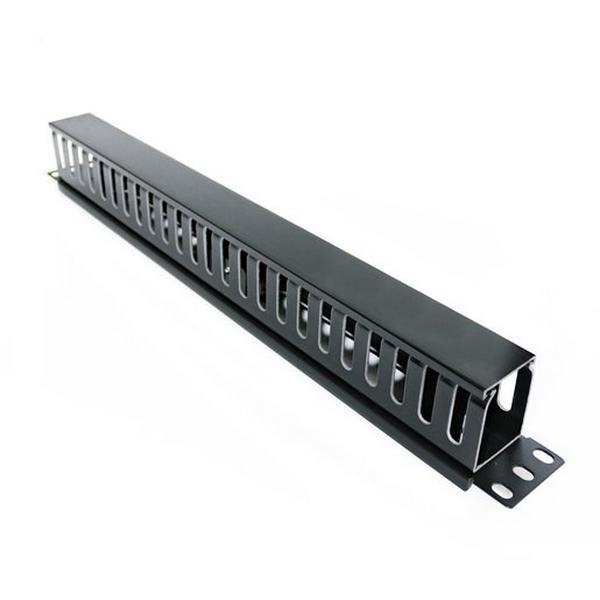 1 RU Cable Minder Plastic, Ideal Electrical Catalogue Data Communications Cabinets Enclosures Network Cabinet Accessories - Construction Supplies Australia