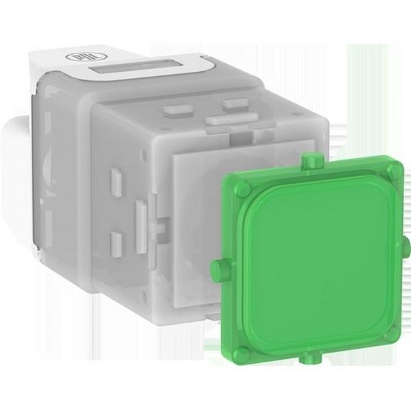 Mech LED Power Available Green 24V, Ideal Electrical Catalogue Switches Plugs Sockets Switches Illumination Insert For Domestic Switching Devices - Construction Supplies Australia