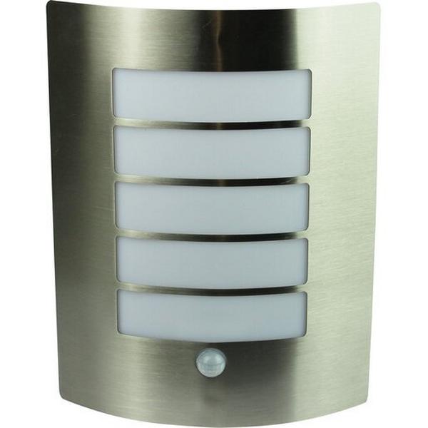 Wall Light E27 1Lt H275Xw220mm Stainless Steel /W Sensor Cheeta, Ideal Electrical Catalogue Light Fittings Ceiling Wall Lighting Ceiling Wall Luminaire - Construction Supplies Australia