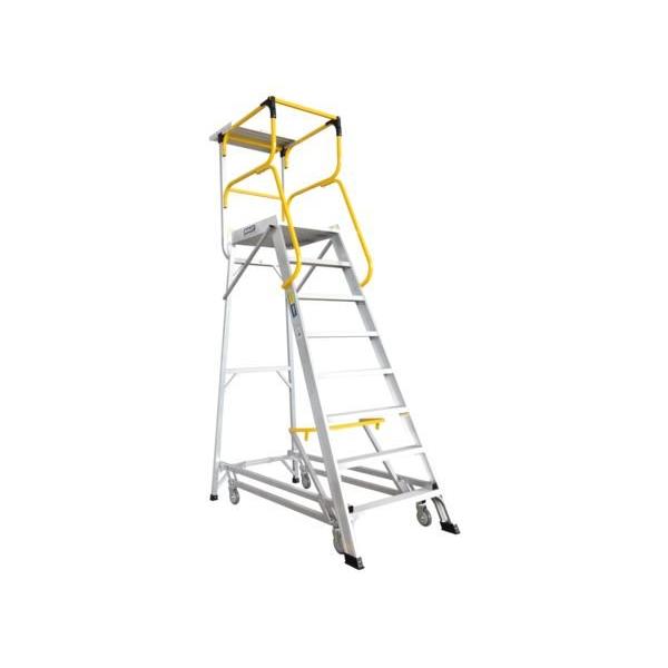 Access Platform 8 170Kg Ind (Platform Height 2209mm), Ideal Electrical Catalogue Tools Instrumentation Ladder Scaffold Stepladder - Construction Supplies Australia