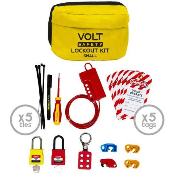 Lockout Kit Small, Ideal Electrical Catalogue Power Distribution Distribution Boards Locking Device For Switches - Construction Supplies Australia