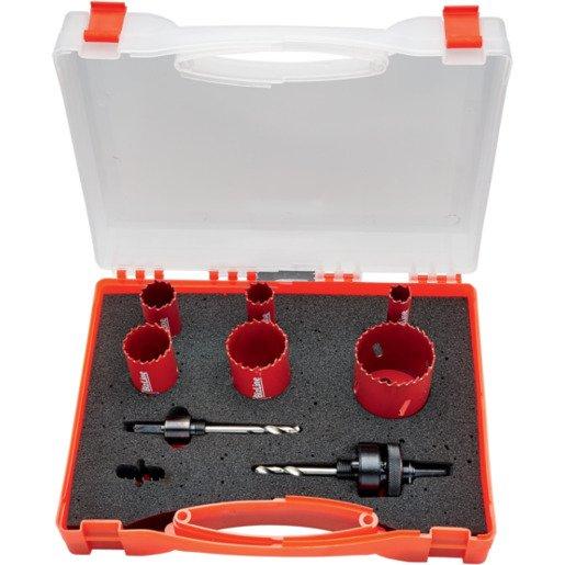 Hole Saw Kit Bi-Metal Set 6Pc 16-51mm