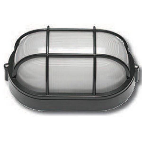 Bunker LED 14.5W Colour Select Large Oval Black Carlton, Ideal Electrical Catalogue Light Fittings Ceiling Wall Lighting Ceiling Wall Luminaire - Construction Supplies Australia