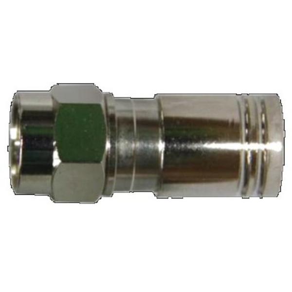 F Type Comp Connector Fxt RG6 Tri/Quad, Ideal Electrical Catalogue Wiring Accessories Connector Rf Connector - Construction Supplies Australia