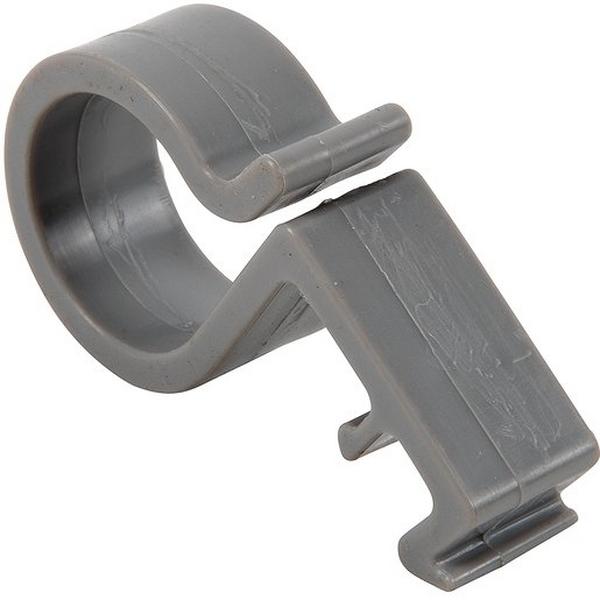Cable Clip Plastic 25mm, Ideal Electrical Catalogue Energy Management Solar Mounting Systems Solar Rail Mounting Components - Construction Supplies Australia