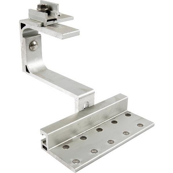 Aluminium Adjustable Tile Hook 360 Degree Swivel, Ideal Electrical Catalogue Energy Management Solar Mounting Systems Solar Roof Mounting Components - Construction Supplies Australia