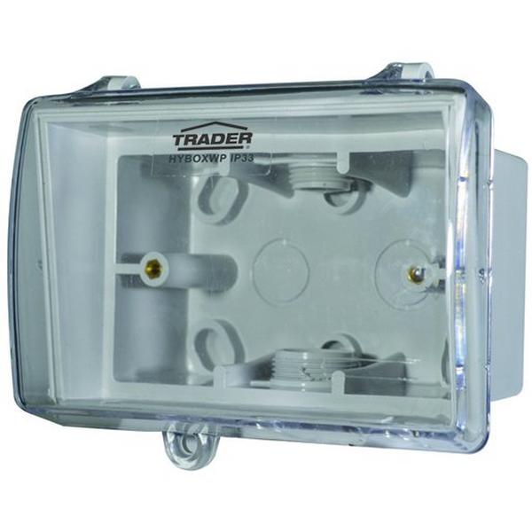 1 Gang Weatherproof Mounting Enclosure, Ideal Electrical Catalogue Switches Plugs Sockets Switches Surface Mounting Box - Construction Supplies Australia