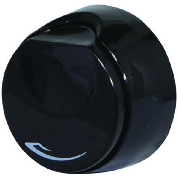 Dimmer Knob Dimpala Push Rotary Black, Ideal Electrical Catalogue Switches Plugs Sockets Mechanisms Blank Adaptor Bezel Dolly Knob - Construction Supplies Australia